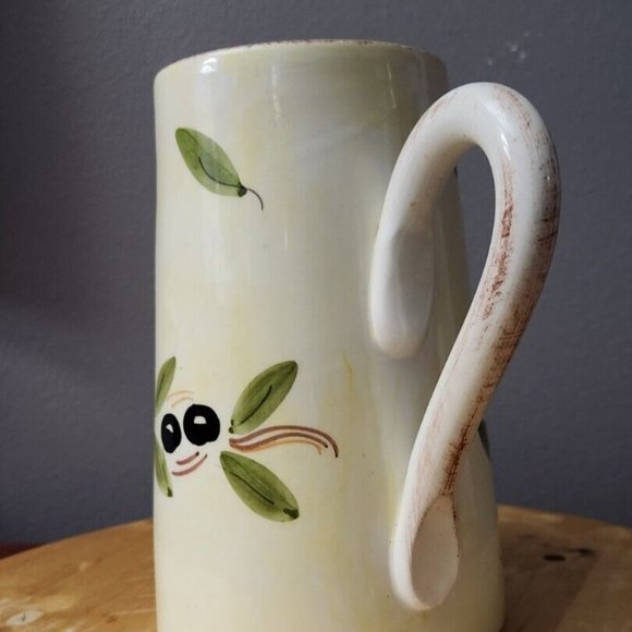 Beautiful Hand Made/Hand Painted Pitcher Made in Italy 20 inch tall - Picture 3 of 13